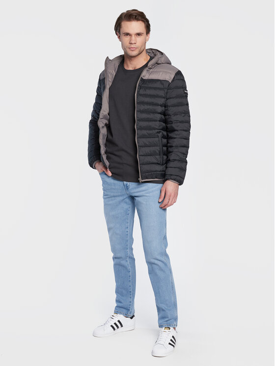 Wrangler Wrangler Kurtka przejściowa W4B1WA100 112319309 Czarny Regular Fit