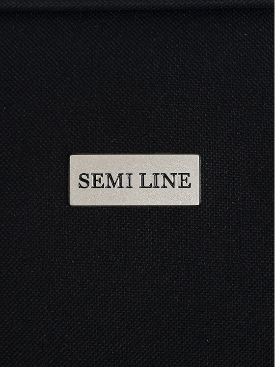 Semi Line Semi Line Valigia grande T5679-3 Nero