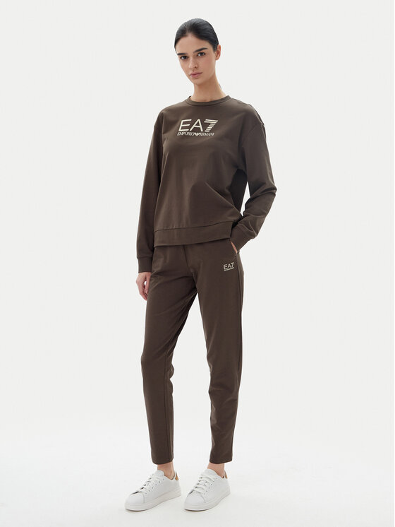 EA7 Emporio Armani EA7 Emporio Armani Jogginganzug 7W000115 AF13135 U6139 Braun Regular Fit