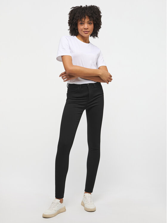 Mustang Mustang Jeansy Georgia 1013575 Czarny Super Skinny Fit
