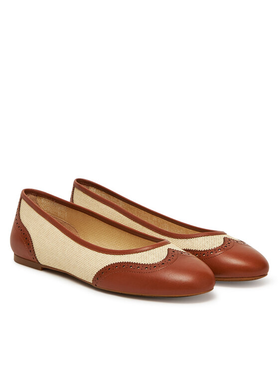 LAUREN RALPH LAUREN LAUREN RALPH LAUREN Балетки Jayna 802961799001 Бежевий