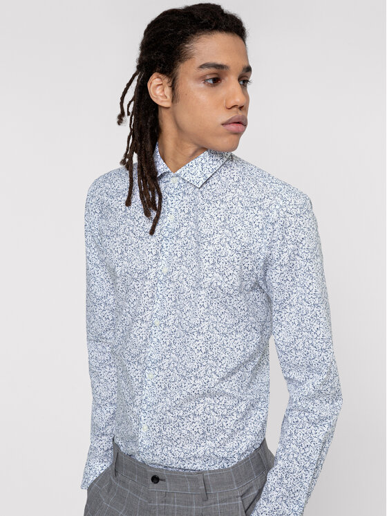 Hugo Košeľa Erondo 50450025 Biela Extra Slim Fit