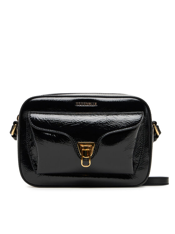 Coccinelle Coccinelle Handtasche Coccinelle Beat Shiny Wri E1 TFC 15 02 01 Schwarz