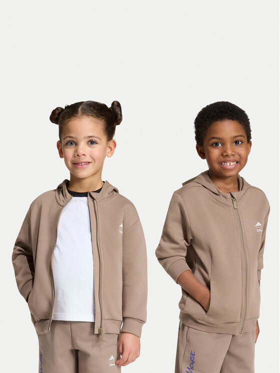 adidas adidas Hanorac Disney Mickey Mouse Track Top KS3957 Bej Regular Fit