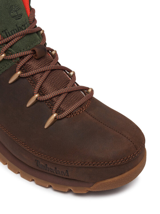 Timberland Timberland Туристически oбувки Euro Sprint Mid Lace Boot TB0A5QZKAFK1 Кафяв