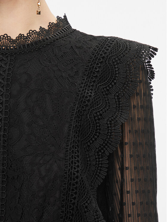 ONLY ONLY Bluse 15305687 Schwarz Regular Fit