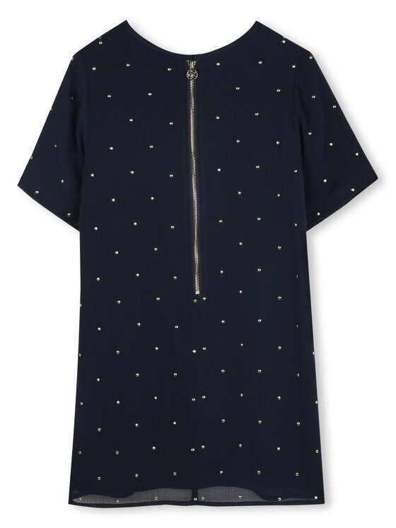 Michael Kors Michael Kors Každodenné šaty R30297 S Tmavomodrá Regular Fit