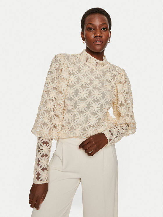 Munthe Munthe Bluza Thiki 243103824330 Bež Regular Fit