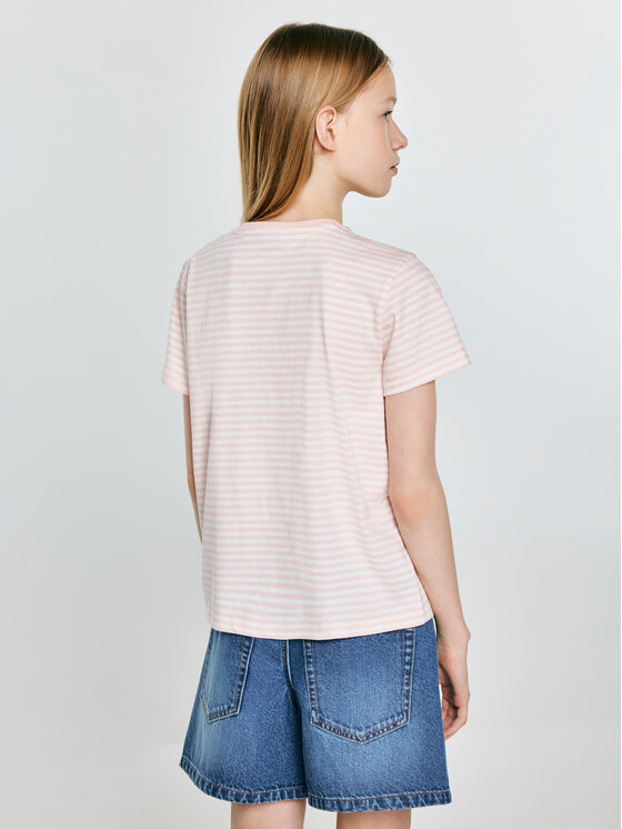 BIG STAR BIG STAR T-Shirt MICA Różowy Basic Fit