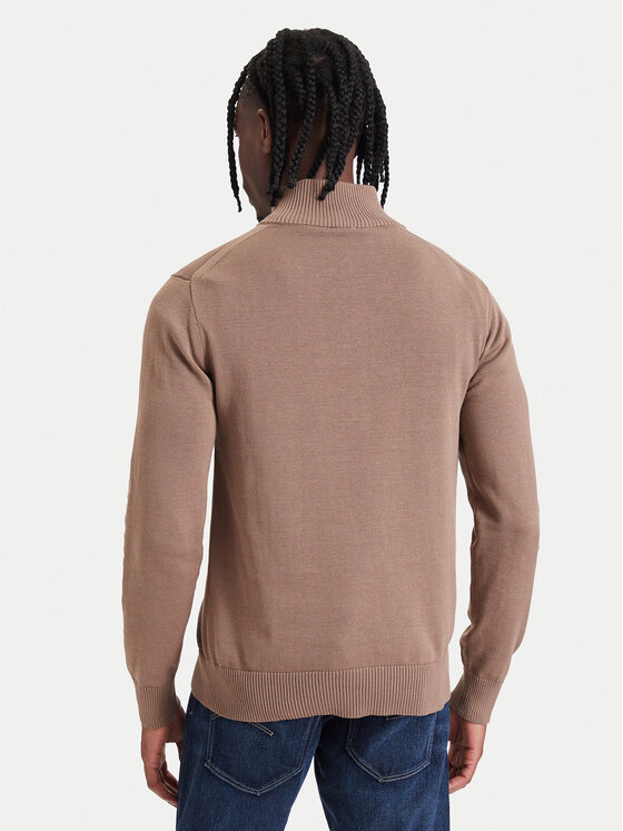 G-STAR G-Star Pullover Refined D30783-E813 Dunkelbeige Regular Fit