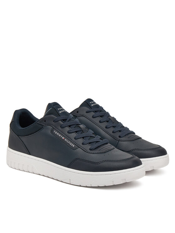Tommy Hilfiger Tommy Hilfiger Tossud Th Basket Core Lth Pinperf FM0FM05466 Tumesinine