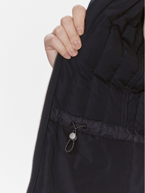 Tommy Hilfiger Tommy Hilfiger Пухено яке WW0WW40484 Тъмносин Regular Fit