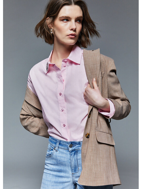 Liu Jo Liu Jo Camicia CA6151T039AP9634 Rosa Regular Fit