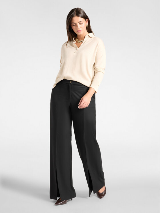 Elena Mirò Elena Mirò Maglione M092Z000857N002 Crema Regular Fit