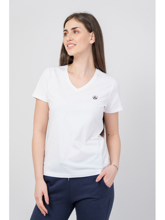 T-Shirt, rozmiar M, Białe, SS23WTSH12-901/M