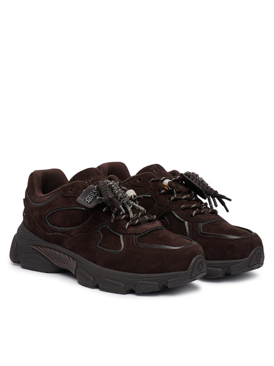 Guess Guess Sneakersy FLFIRR SUE12 Brązowy ciemny