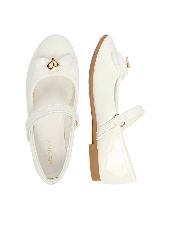 JENNY JENNY Μπαλαρίνες CEO-CM230519-8 Λευκό