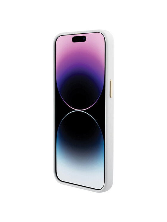 Guess Guess Etui na telefon iPhone 15 Pro Max Biały