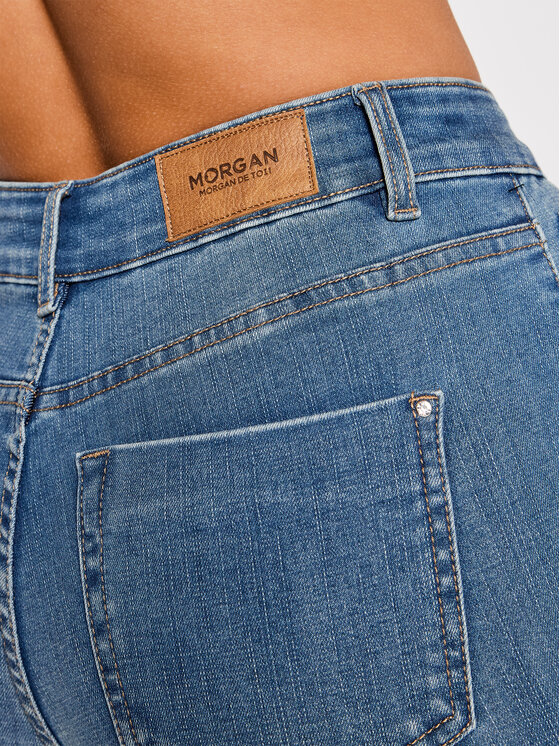 Morgan Morgan Jeansy 212-PAM Niebieski Skinny Fit