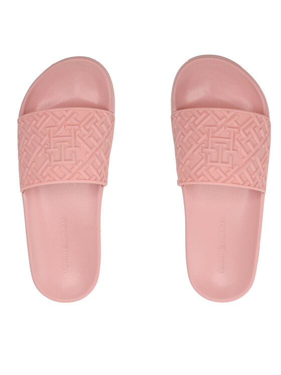 Tommy Hilfiger Tommy Hilfiger Παντόφλες Th Monogram Pool Slide FW0FW06987 Ροζ