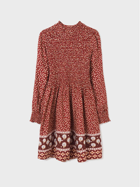 Mayoral Mayoral Повсякденна сукня 7938 Червоний Regular Fit