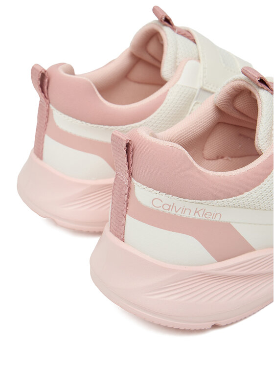 Calvin Klein Calvin Klein Сникърси Velcro V1A9-83230-1843A708 S Бял