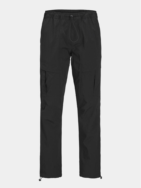 Jack & Jones Jack & Jones Spodnie materiałowe Velo 12248997 Czarny Relaxed Fit