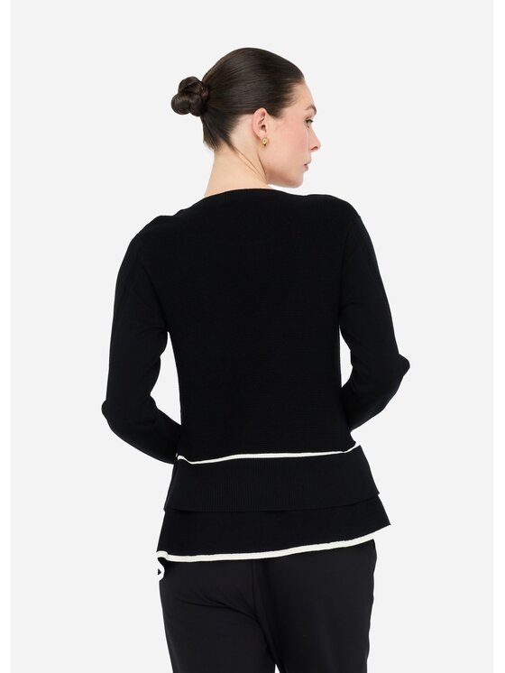 Liu Jo Liu Jo Maglione TF5033MS63L03N66 Nero Regular Fit