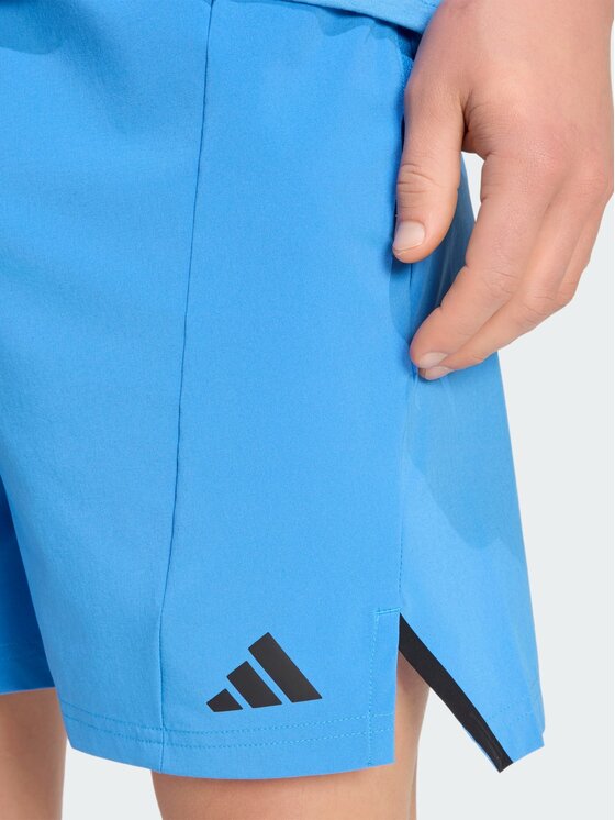 adidas adidas Szorty sportowe 127283 Niebieski jasny Regular Fit