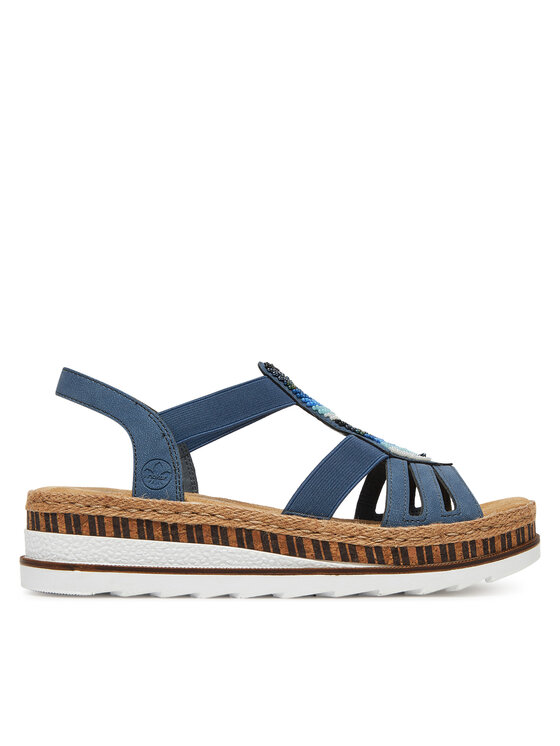 Rieker Rieker Sandalen V7909-12 Dunkelblau
