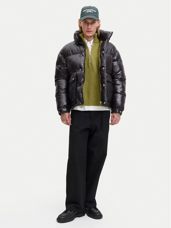 Jack&Jones Jack&Jones Zimska jakna York 12282936 Črna Regular Fit