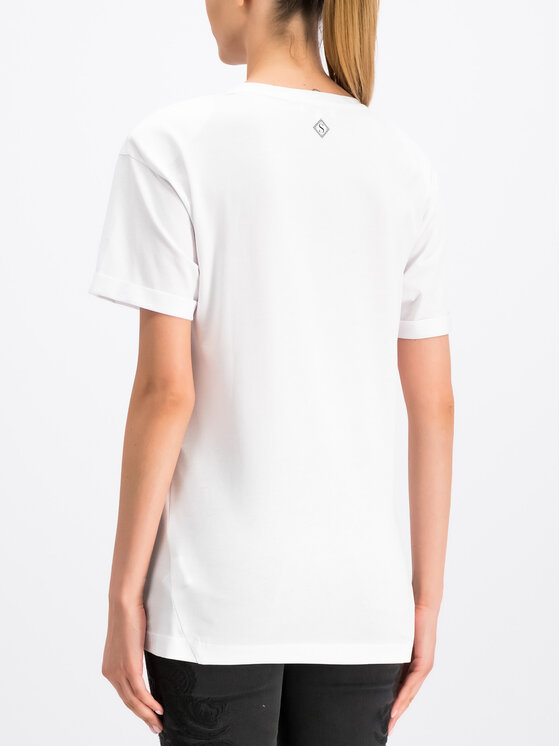 Silvian Heach Silvian Heach T-Shirt Kader CVP19249TS Λευκό Regular Fit