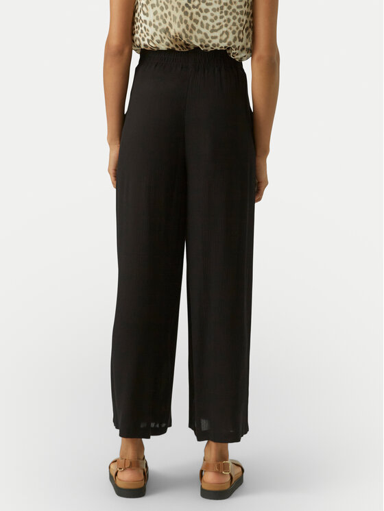 Vero Moda Vero Moda Palazzo kalhoty Menny 10282478 Černá Wide Leg