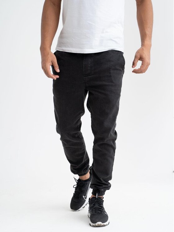 Marvel Marvel Joggery Punisher marmurkowe acid sprane na gumce 103672 Czarny Regular Fit