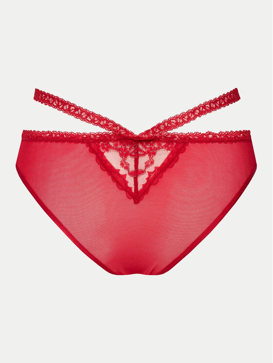 Hunkemöller Hunkemöller Набір з 3 пар бразилійських трусів 300280 Червоний
