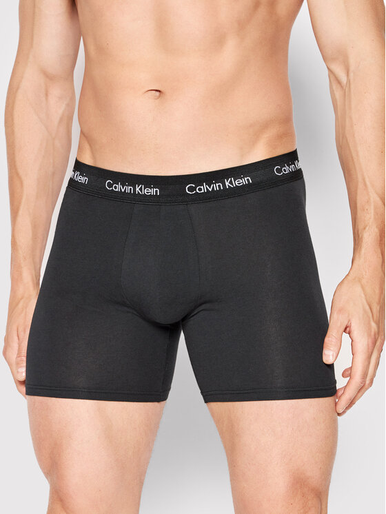 Calvin Klein Underwear Calvin Klein Underwear Komplektas: 3 poros trumpikių 000NB1770A Juoda
