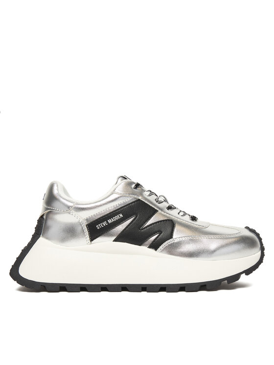 Steve Madden Steve Madden Sneakersy Supercampo SM11004808 Stříbrná