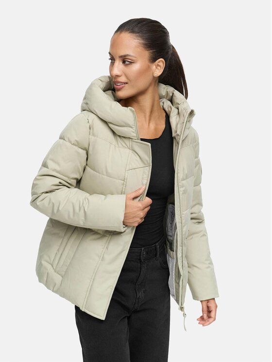 Marikoo Marikoo Kurtka zimowa Elira Szary Regular Fit