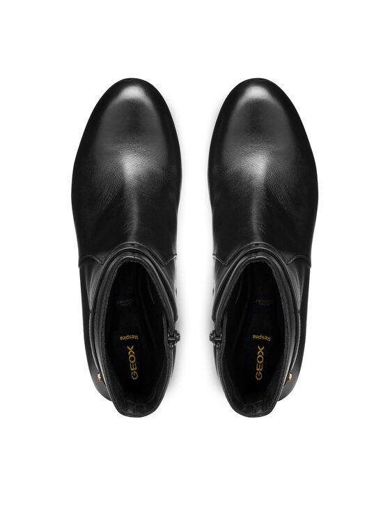 Geox Geox Botine D Eleana D56TWC 00085 C9999 Negru