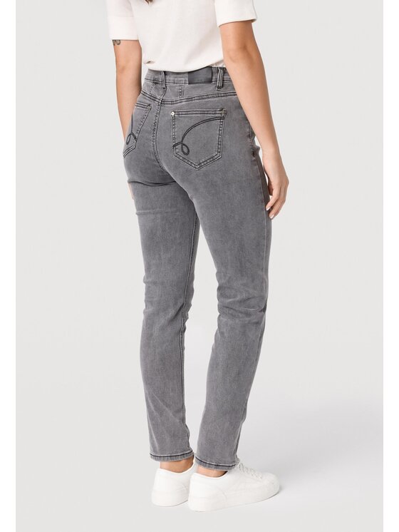 QUIOSQUE QUIOSQUE Jeansy Quiosque 3VD001202 Šedá Regular Fit