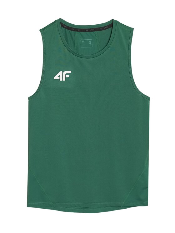 4F 4F Koszulka techniczna NOS Zielony Regular Fit