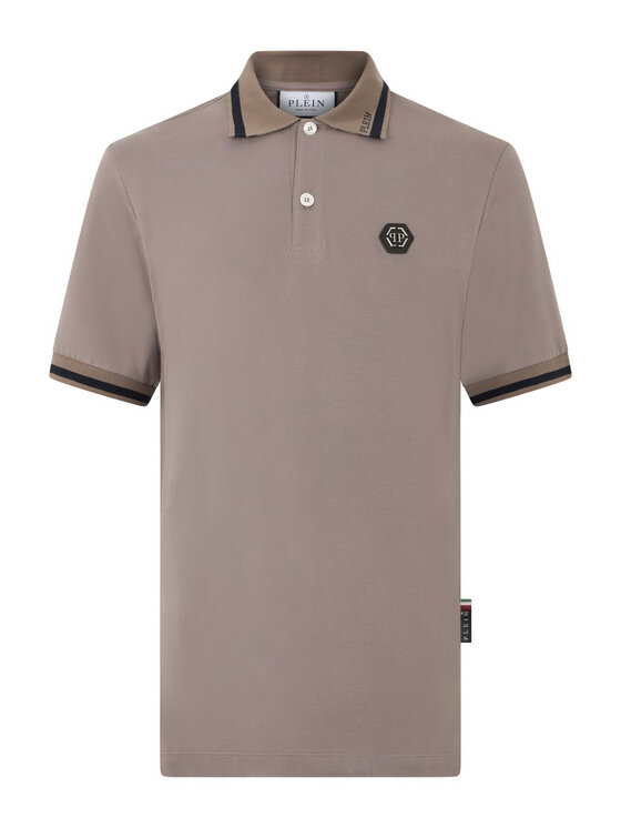 PHILIPP PLEIN PHILIPP PLEIN Polo 31372 Beige Slim Fit