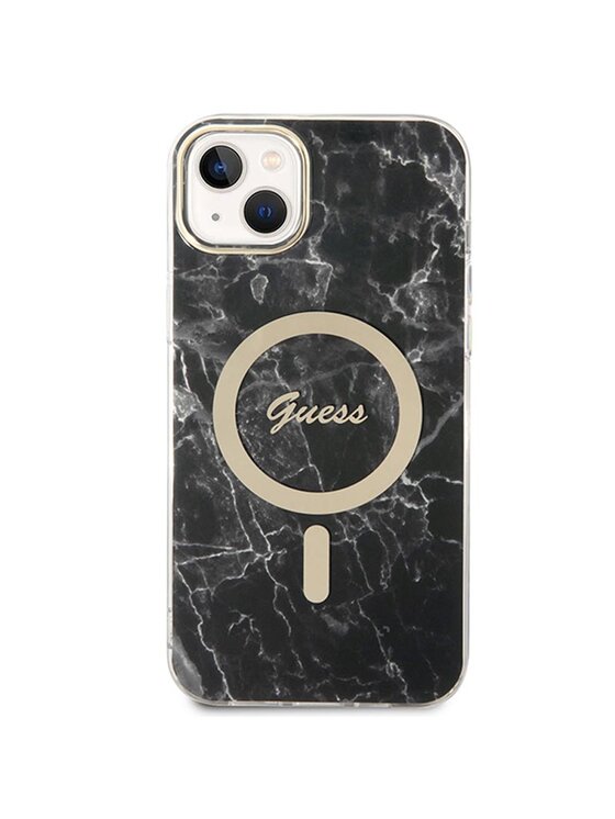 Guess Guess Etui na telefon Guess Marble Czarny
