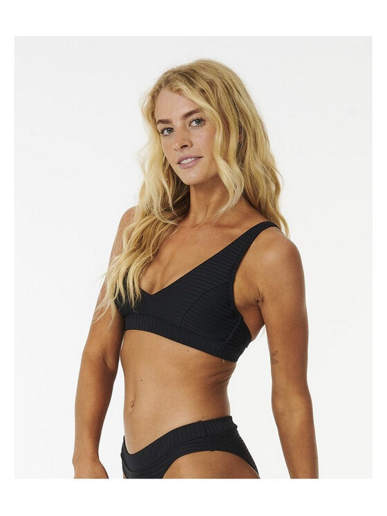 Rip Curl Rip Curl Góra od bikini Premium Surf D-Dd Deep V Czarny