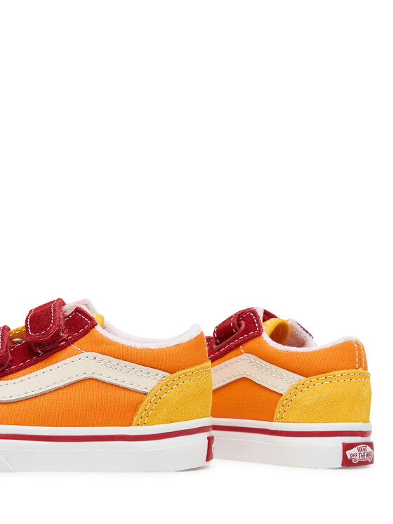 Vans Vans Tenisówki Old Skool V Retro VN000CTG4481 Pomarańczowy