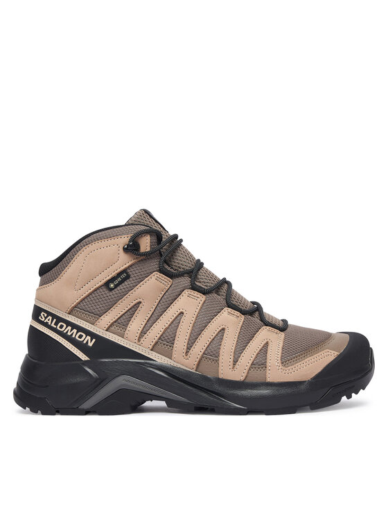 Salomon Salomon Trekkingschuhe X-Adventure Recon Mid Gtx L49095500 Braun