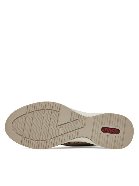 Rieker Rieker Sneakersy N4316-62 Béžová