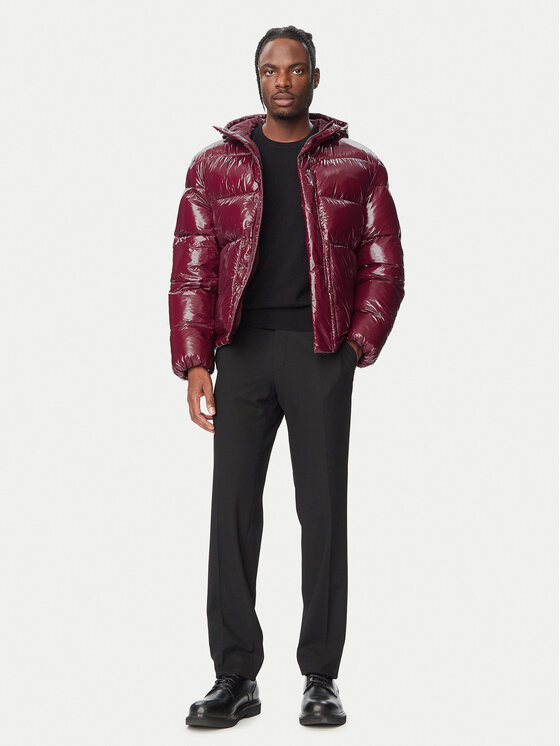 HUGO HUGO Kurtka zimowa Baros 50574163 Bordowy Regular Fit