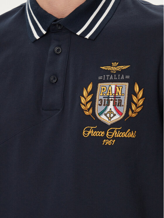 Aeronautica Militare Aeronautica Militare Polo 241PO1764P199 Tamnoplava Regular Fit