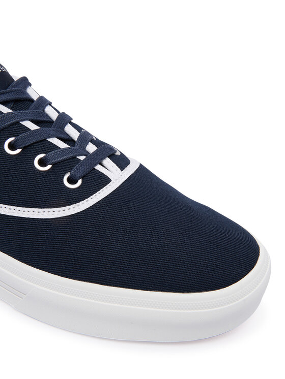 Tommy Hilfiger Tommy Hilfiger Kedai Th Vulc Cup Long Lace Canvas FM0FM05874 Tamsiai mėlyna